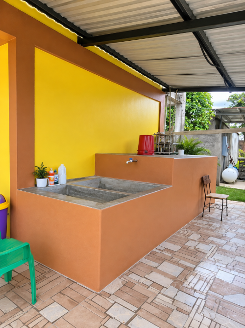 Espacios de Hotel Posada San Juan en Atlántida