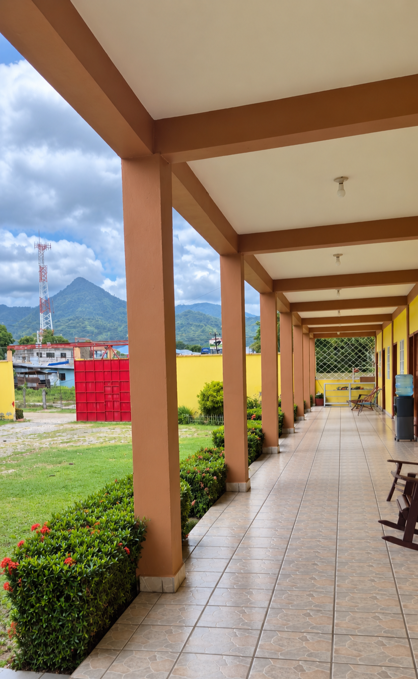 Instalaciones de Hotel Posada San Juan en Atlántida, Honduras
