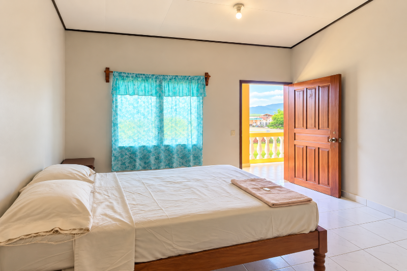 Habitación sencilla de Hotel Posada San Juan en Atlántida